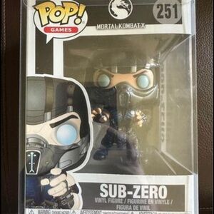 SUB-ZERO Funko Pop! Vinyl Figure #251 MORTAL KOMBAT X Pop!